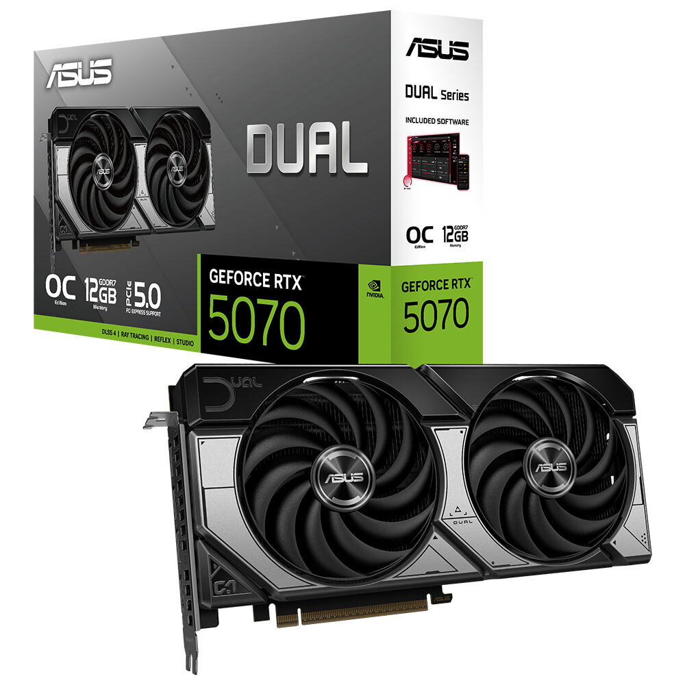 ASUS 12GB PRIME RTX5070-O12G GDDR7 192bit HDMI DP PCIe 5.0