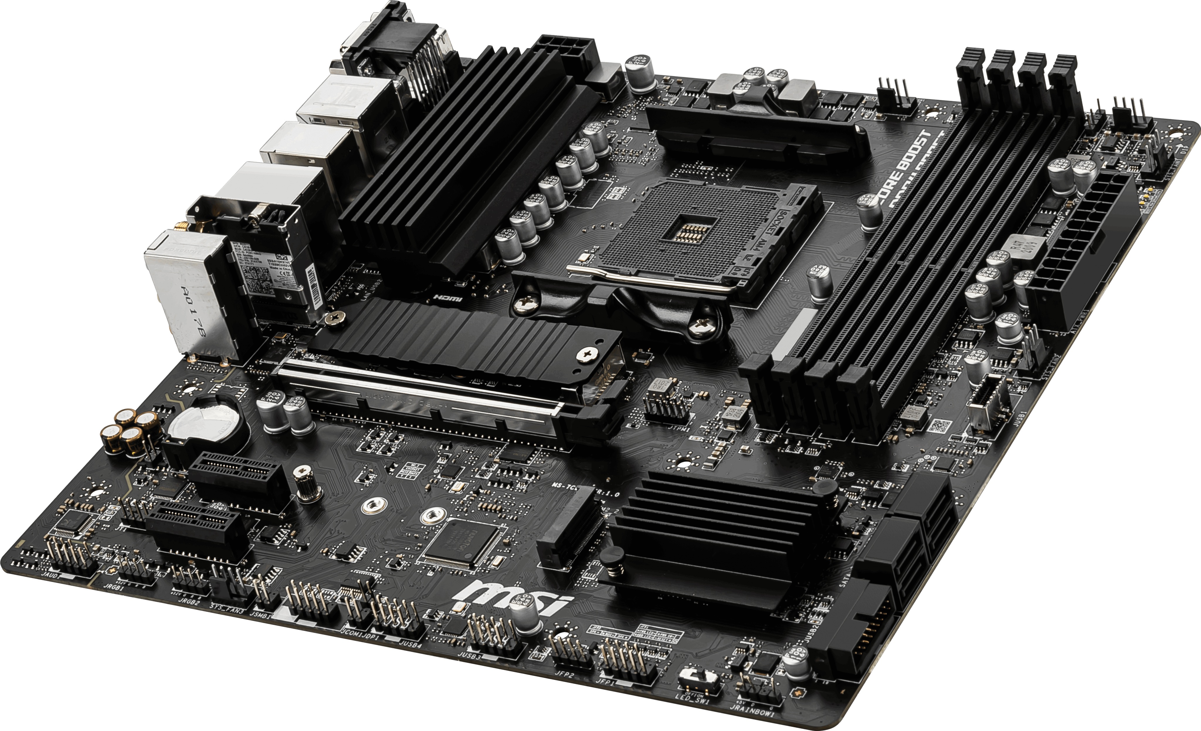 MSI B550M PRO-VDH WIFI DDR4 HDMI DP PCIE 4.0 AM4 mATX