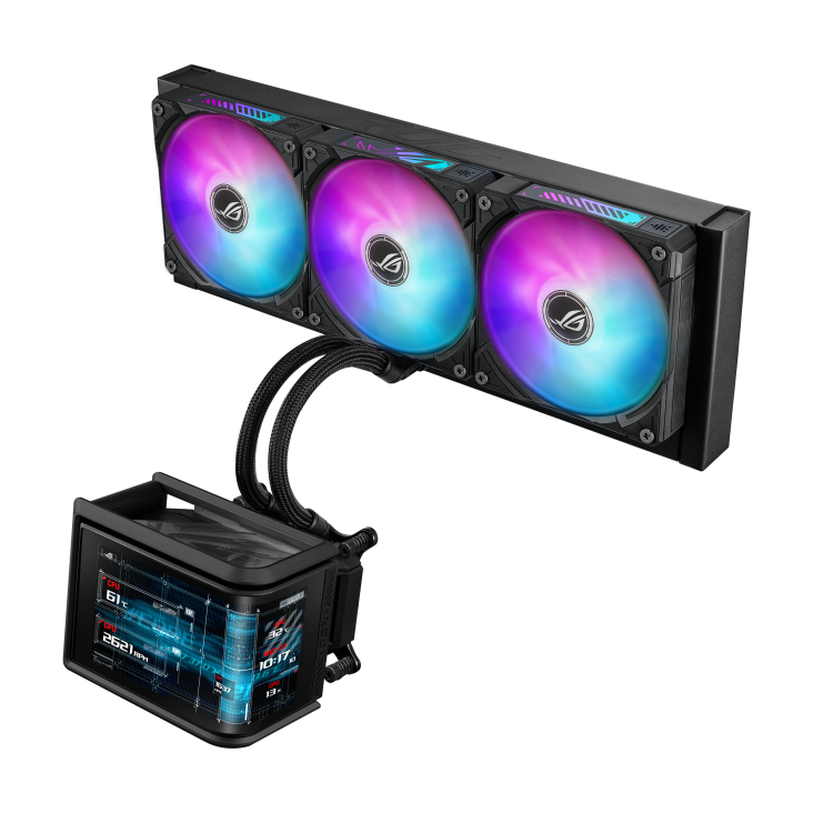 ASUS 360mm RYUO IV SLC ARGB Sıvı Soğutmalı AM5-1851p İşlemci Fanı