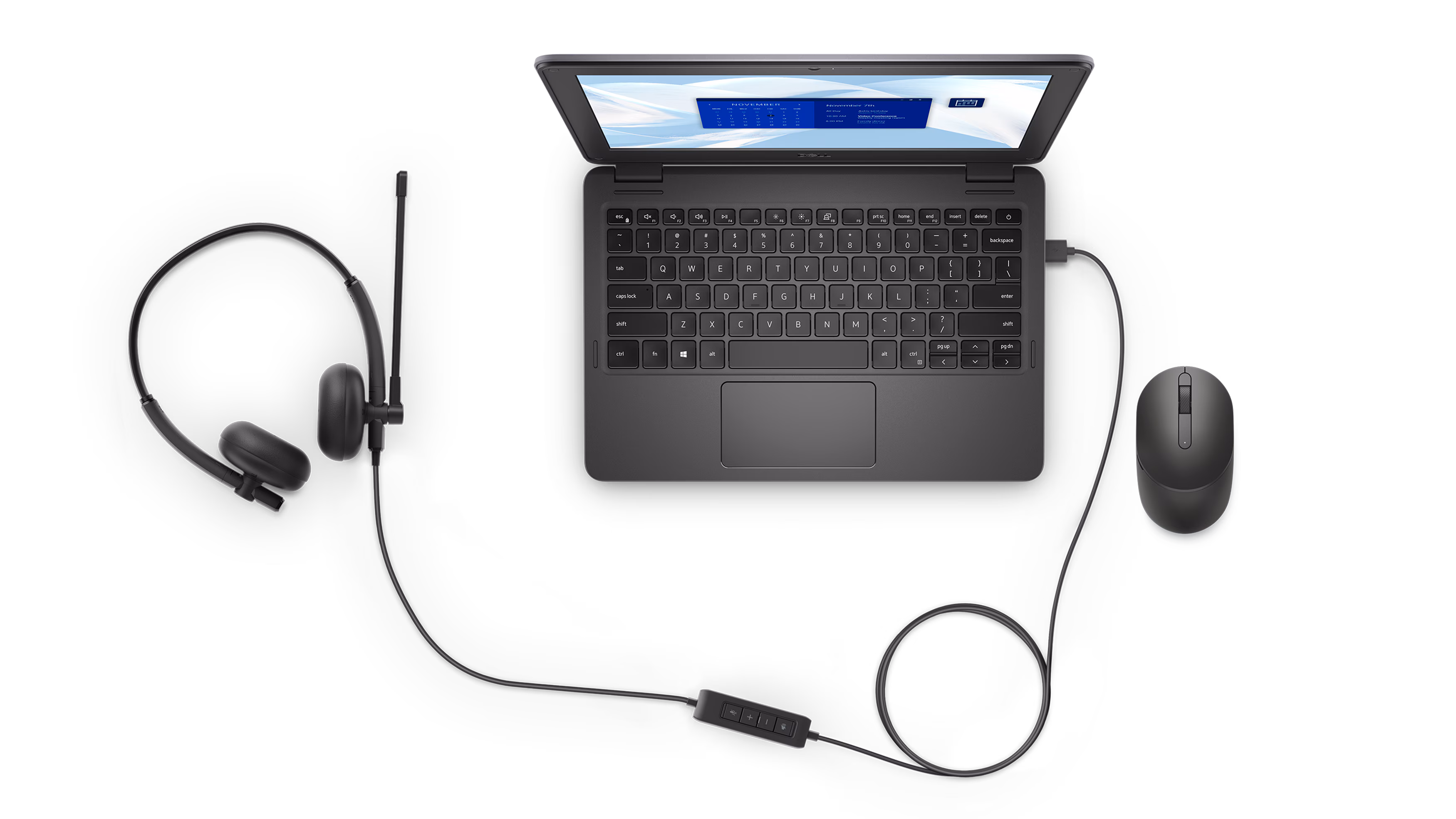 DELL USB Headset WH125 Mikrofonlu Kulaklık