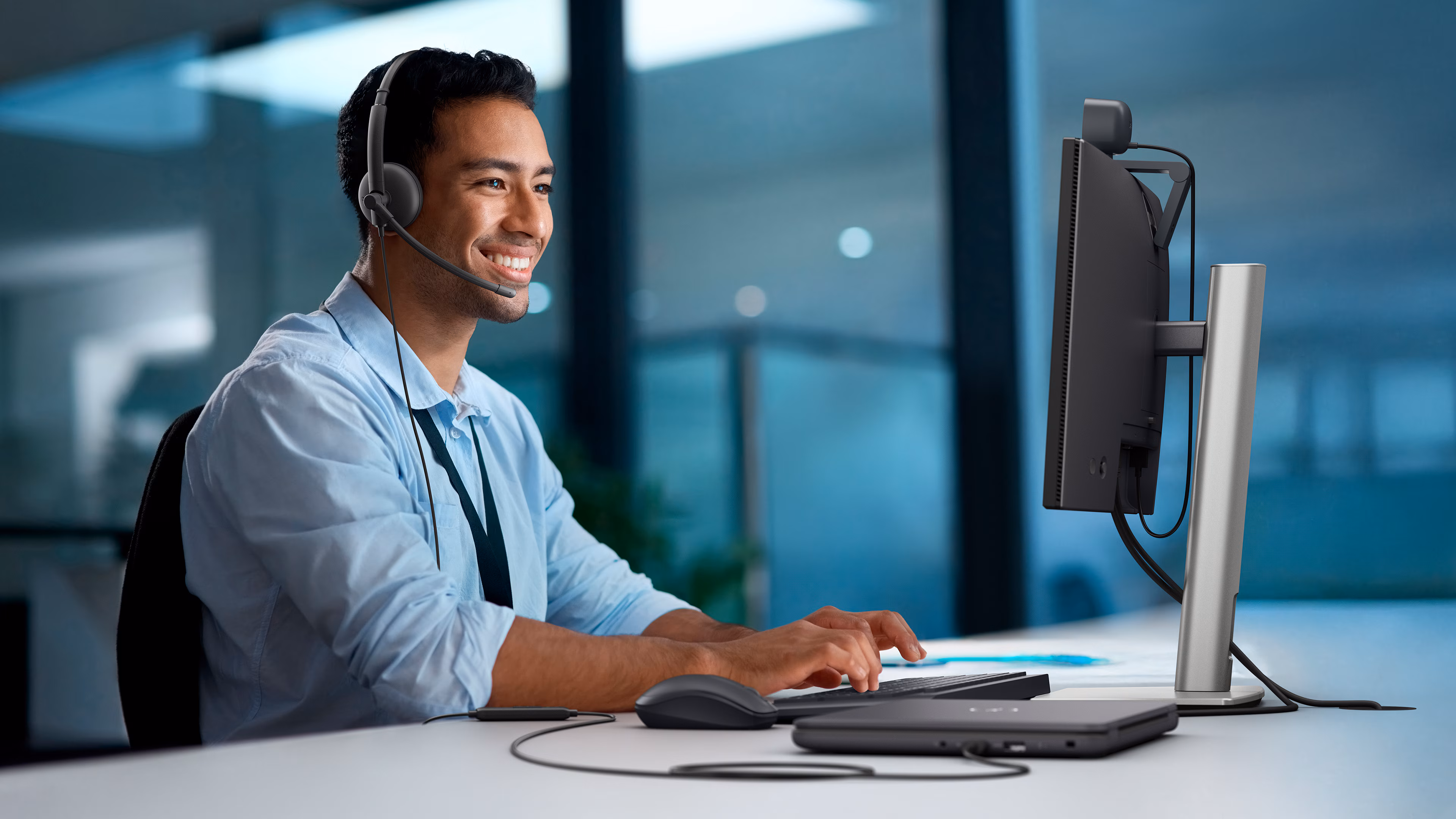 DELL USB Headset WH125 Mikrofonlu Kulaklık