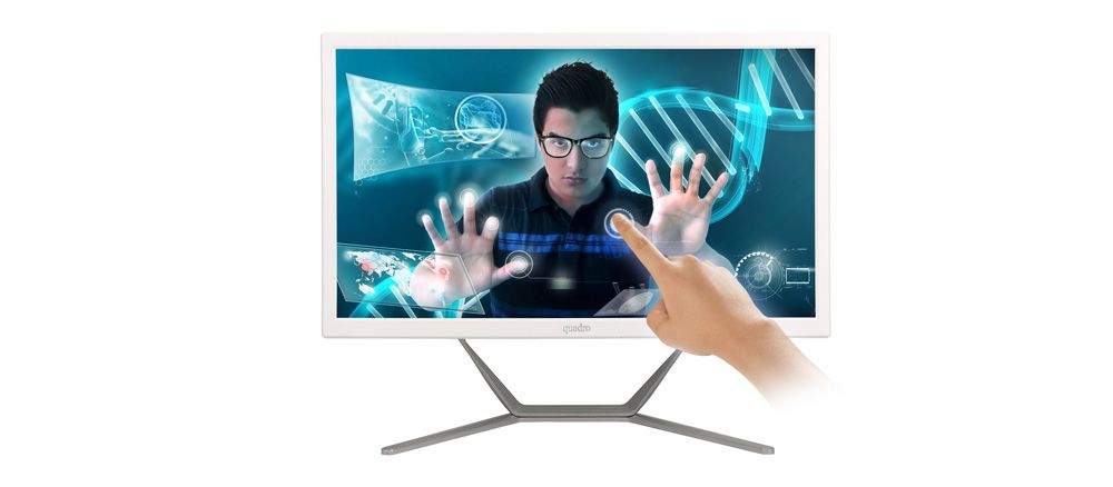 QUADRO 19.5" Dokunmatik STARK TOUCH H8120-T45825 CORE i5 4590S 8GB RAM- 256GB SSD- O/B HD FDOS