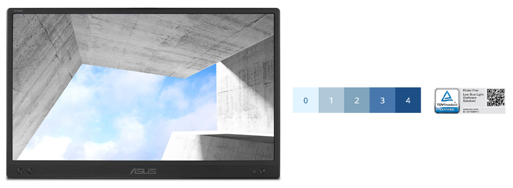 ASUS 15.6" IPS ZENSCREEN MB166CR USB-C Taşınabilir Monitör (1920 X 1080)