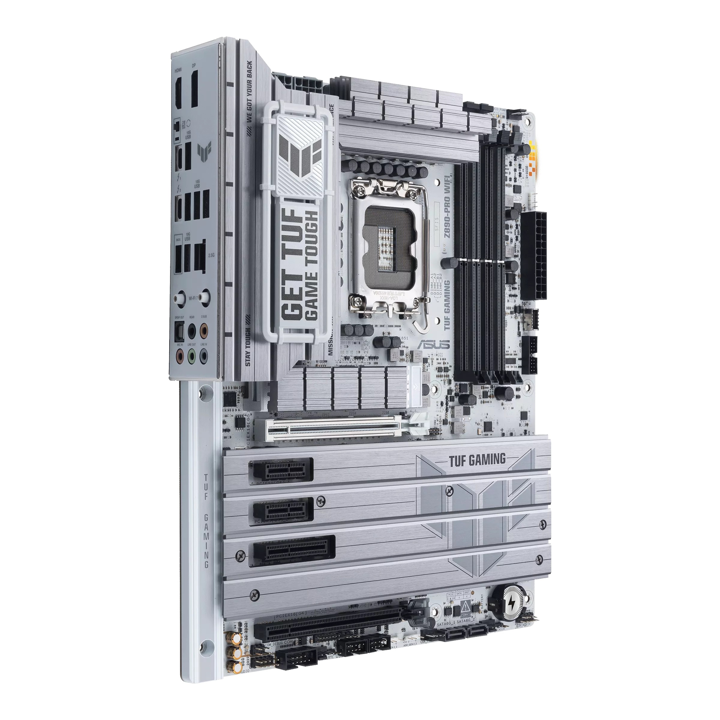 ASUS TUF GAMING Z890-PRO WIFI7 DDR5 THUNDERBOLT-HDMI DP PCIE 5.0 1851p ATX