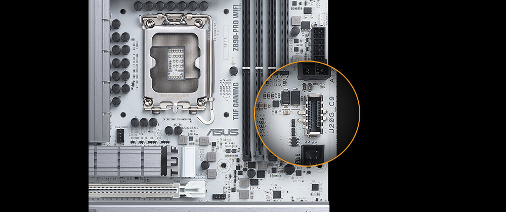 ASUS TUF GAMING Z890-PRO WIFI7 DDR5 THUNDERBOLT-HDMI DP PCIE 5.0 1851p ATX