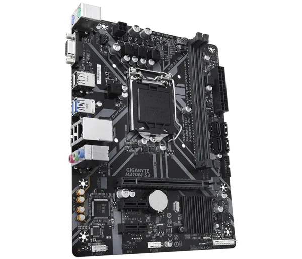 GIGABYTE H310M-S2 DDR4 SATA3 PCIe 16X v3.0 1151p v2 mATX