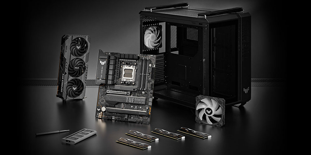 ASUS TUF A620-PRO GAMING WIFI-6 DDR5 HDMI DP PCIE 4.0 AM5 ATX