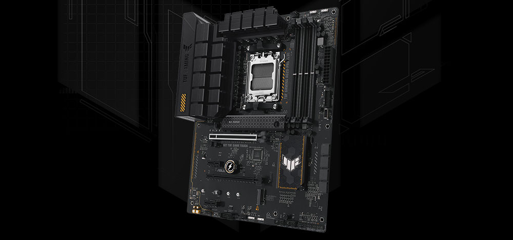 ASUS TUF A620-PRO GAMING WIFI-6 DDR5 HDMI DP PCIE 4.0 AM5 ATX