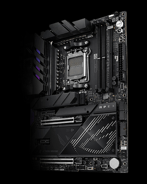 ASUS ROG CROSSHAIR X870E APEX DDR5 TYPE-C PCIE 5.0 AM5 ATX