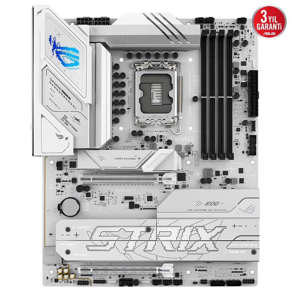 ASUS ROG STRIX B860-A GAMING WIFI7 DDR5 HDMI DP PCIE 5.0 1851p ATX