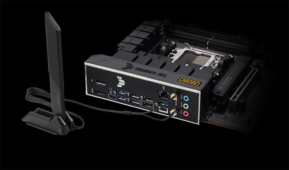 ASUS TUF GAMING B650-E WIFI-6E DDR5 HDMI DP PCIE 4.0 AM5 ATX