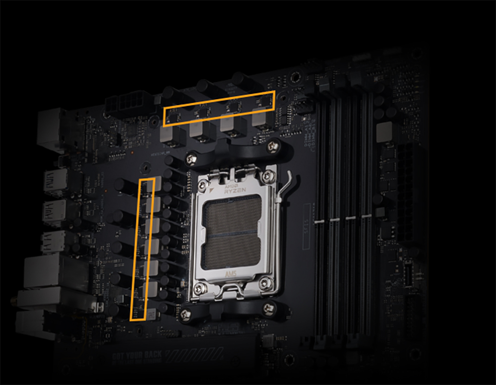 ASUS TUF GAMING B650-E WIFI-6E DDR5 HDMI DP PCIE 4.0 AM5 ATX