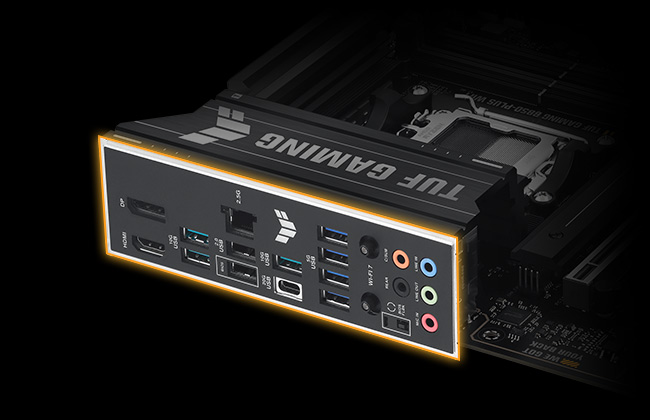 ASUS TUF GAMING B850-PLUS WIFI7 DDR5 HDMI DP PCIE 5.0 AM5 ATX