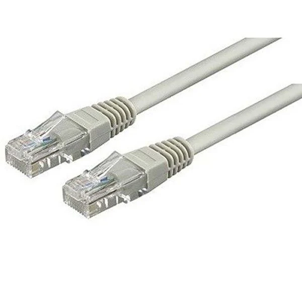 ODS 0.3m CAT6 Utp LSZH Saf Bakır Gri Patch Kablo (20'li Paket)