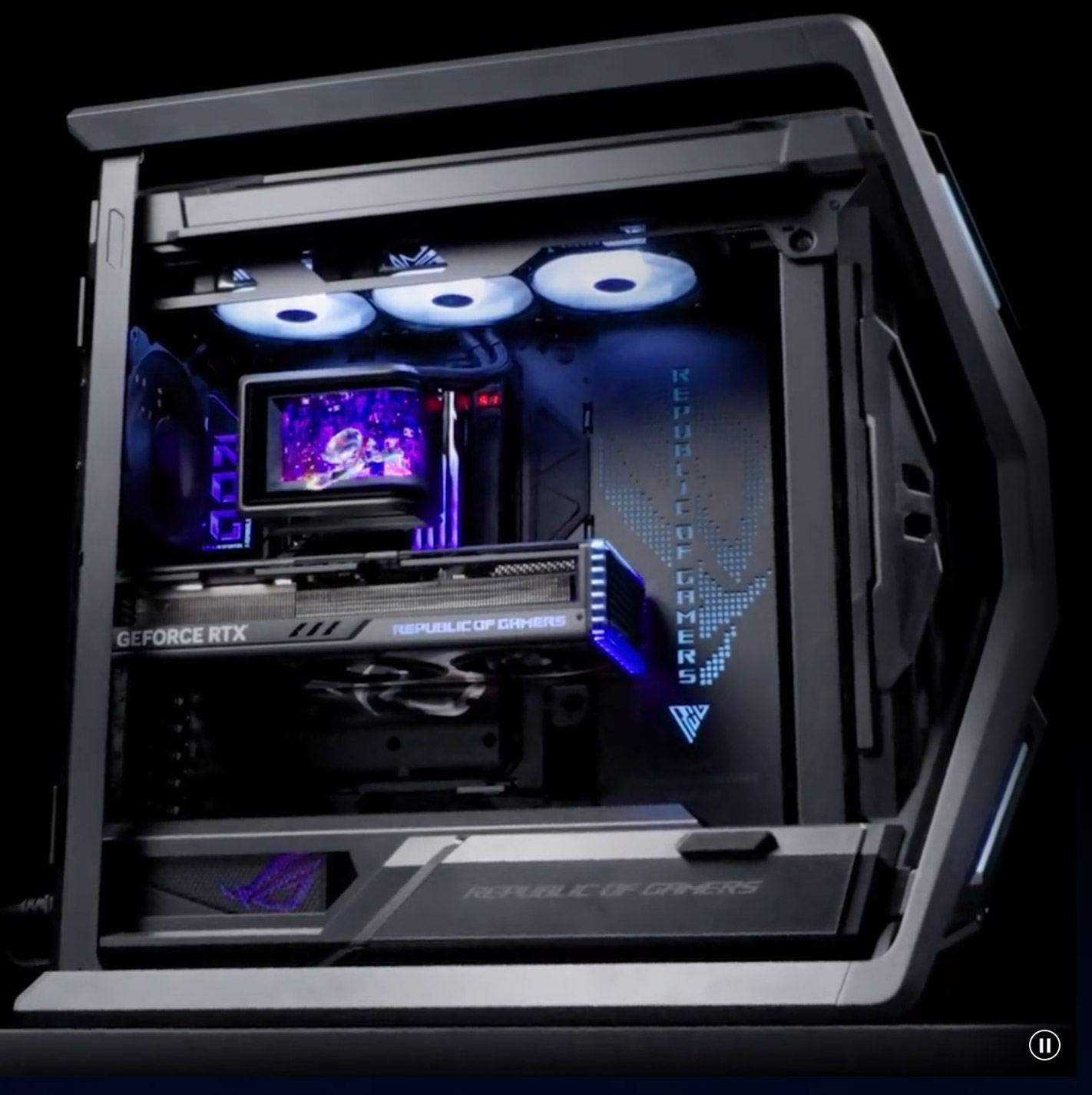 ASUS ROG RYUO IV SLC 360MM ARGB SIVI İŞLEMCİ SOGUTUCUSU