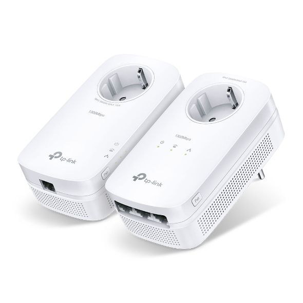 TP-LINK TL-PA8033P KIT Gigabit AV1300 EV Ofis Tipi PowerLine Ağ Adaptörü ikinci görünüm