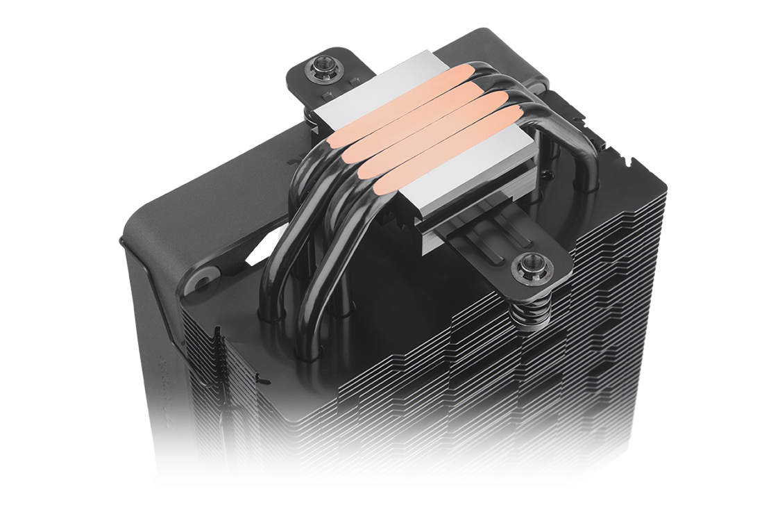 THERMALTAKE ASTRIA 200 BLACK ARGB Hava Soğutmalı AM5-1700p İşlemci Fanı