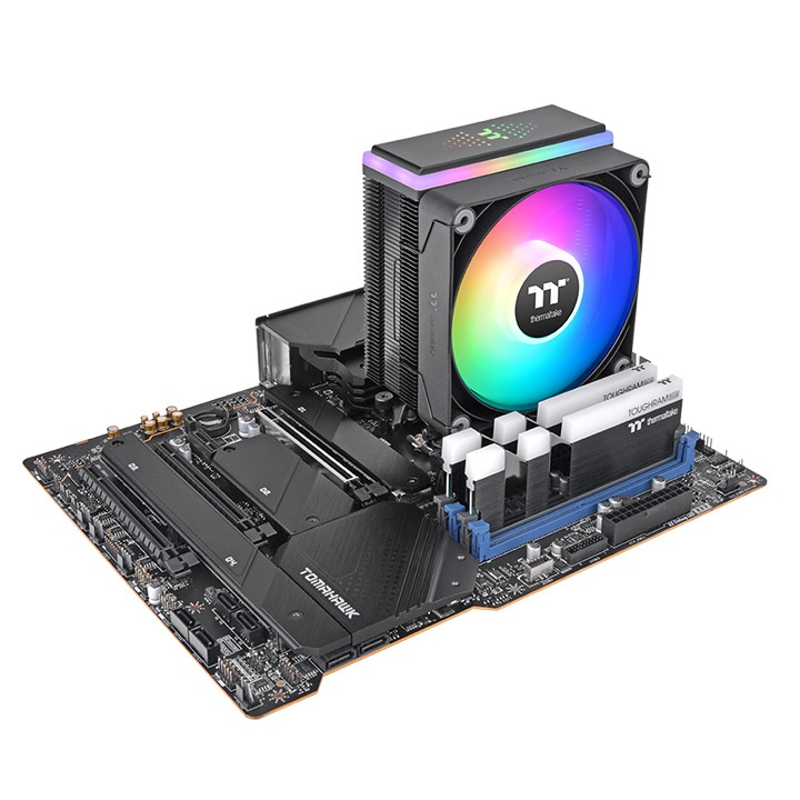 THERMALTAKE ASTRIA 200 BLACK ARGB Hava Soğutmalı AM5-1700p İşlemci Fanı