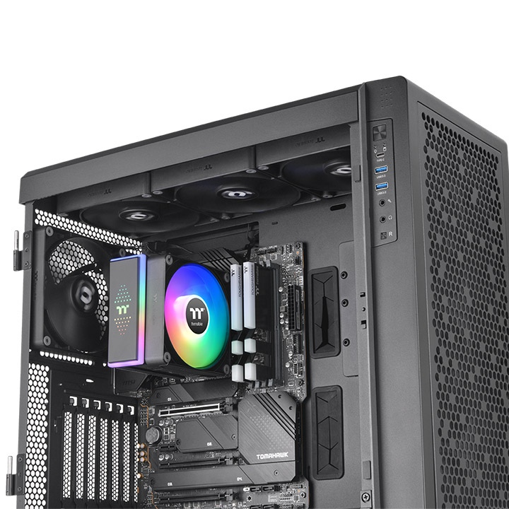 THERMALTAKE ASTRIA 200 BLACK ARGB Hava Soğutmalı AM5-1700p İşlemci Fanı