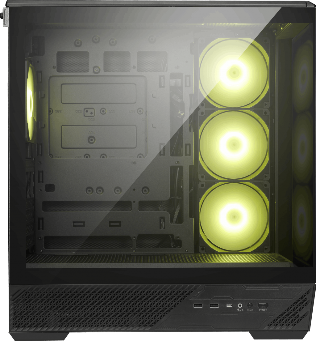 MSI MAG PANO 130R PZ PANORAMIK GAMING MID-TOWER PC KASASI SİYAH