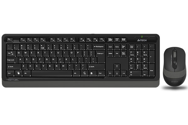 A4TECH FG1010 Kablosuz F Trk Siyah/Gri Klavye - Mouse Set ikinci görünüm