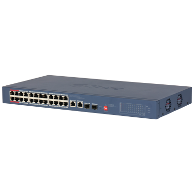 DAHUA 24port CS4226-24ET-240 10/100 2-SFP 240W Cloud PoE Switch