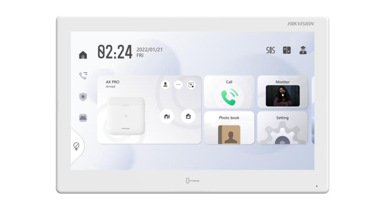 HIKVISION 10.1" Hepsi Bir Arada Görüntülü Kapı İstasyonu Beyaz KH9510-WTE1(B)