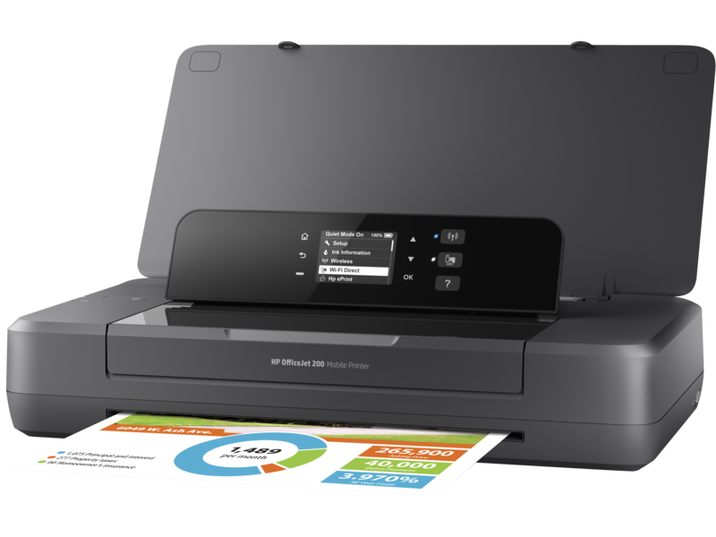 HP A4 Renkli N4K99C Officejet Taşınabilir Bataryalı Yazıcı USB 2.0,Kablosuz