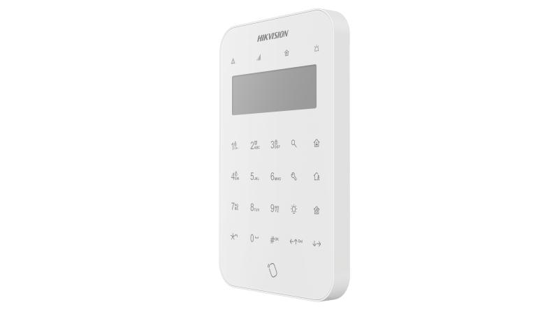 HIKVISION DS-PK1-LT-WE Tuş Takımı Kablosuz Alıcı Modülü Kablosuz Led Ekranlı