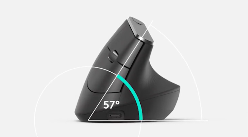 LOGITECH MX Kablosuz Dikey Siyah Mouse (910-005448)