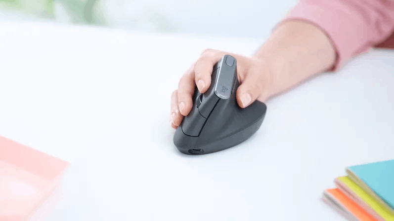 LOGITECH MX Kablosuz Dikey Siyah Mouse (910-005448)