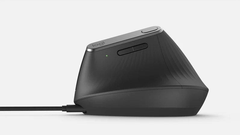 LOGITECH MX Kablosuz Dikey Siyah Mouse (910-005448)