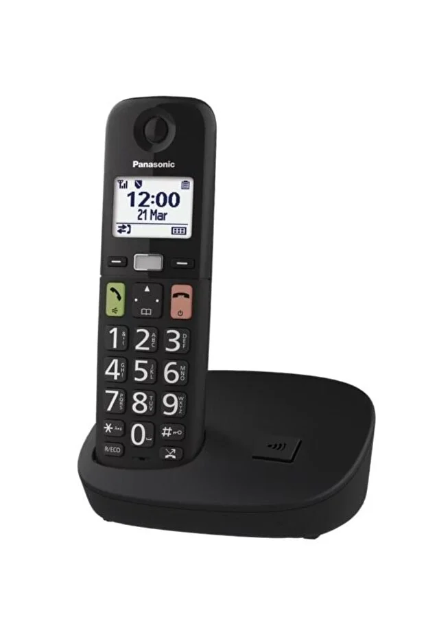 PANASONIC KX-TGU110 Kablosuz LCD Ekranlı Telefon Siyah ikinci görünüm