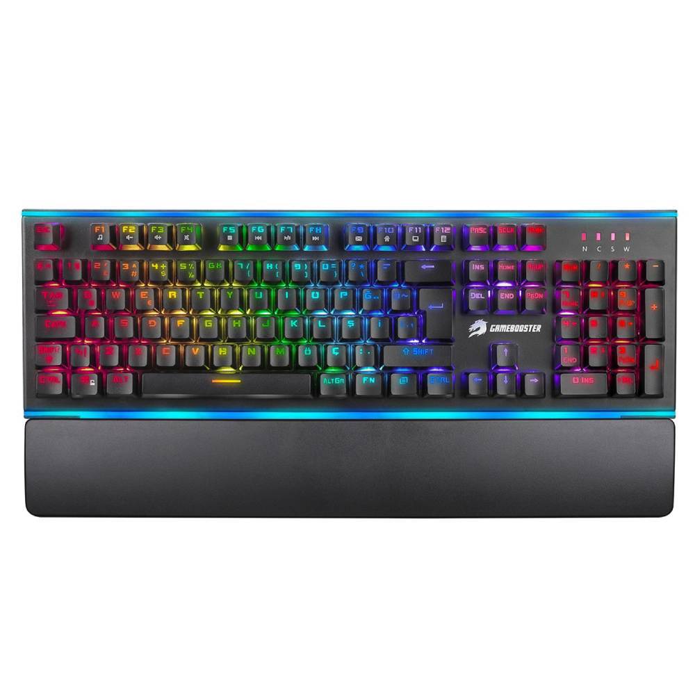 GAMEBOOSTER G906B Kablolu USB Siyah Gaming Klavye ikinci görünüm