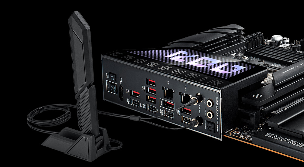 ASUS ROG CROSSHAIR X870E HERO DDR5 HDMI DP PCIE 5.0 AM5 ATX