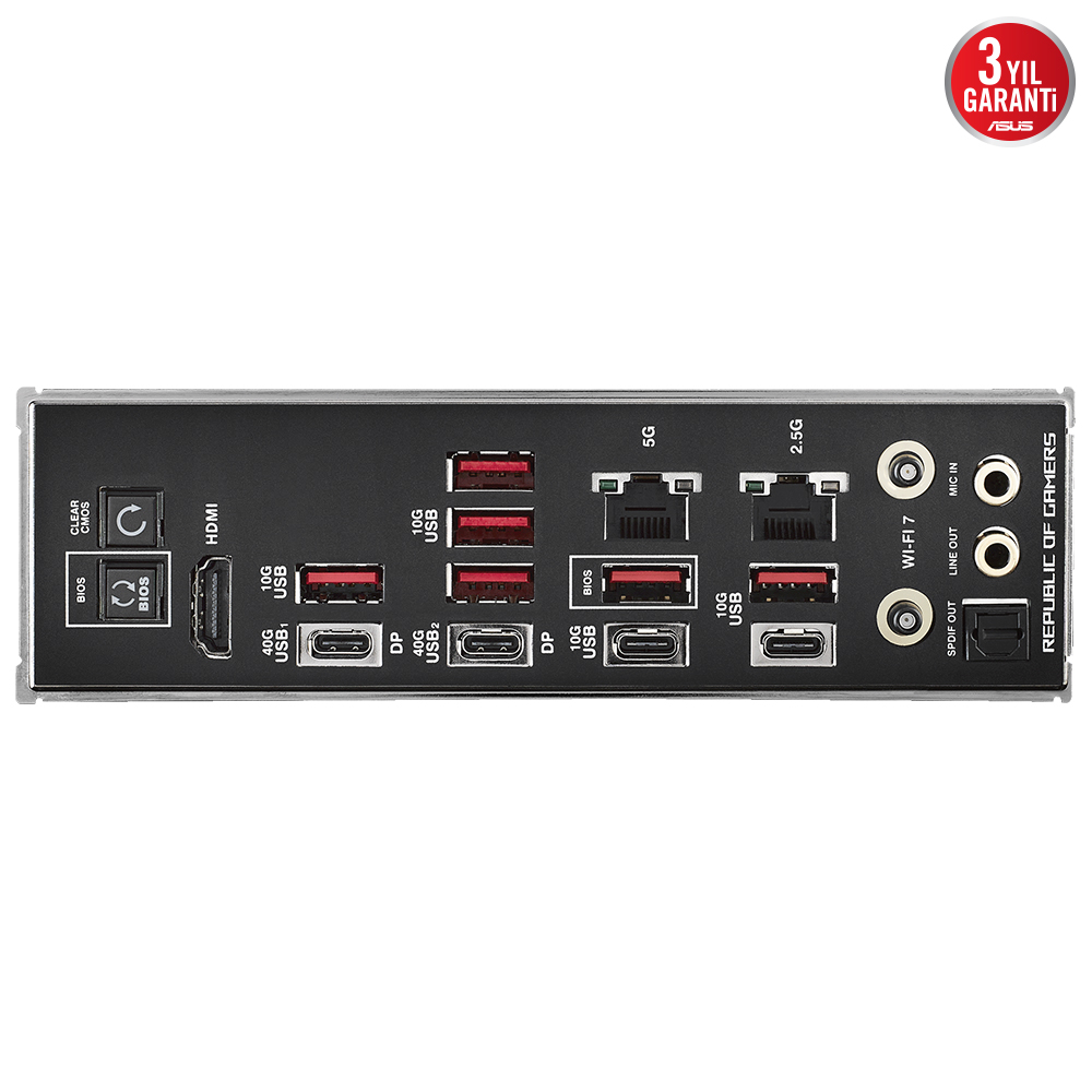 ASUS ROG CROSSHAIR X870E HERO DDR5 HDMI DP PCIE 5.0 AM5 ATX