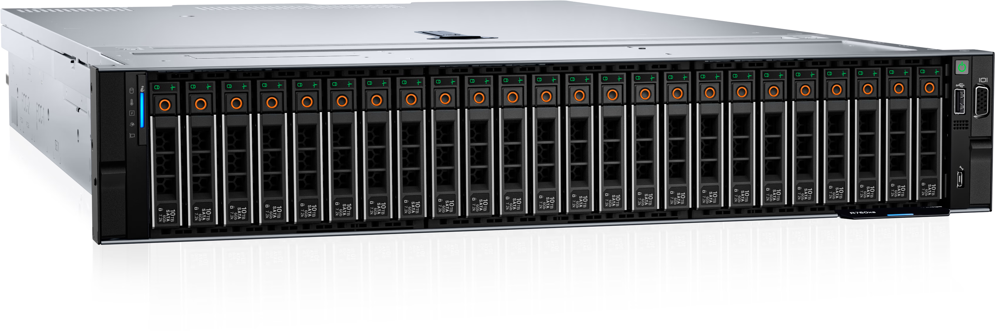 DELL POWEREDGE SILVER 4510 R760XS SPL1-32GB DDR5 RDIMM-2.4TB SAS-2x700w Rack Sunucu H755