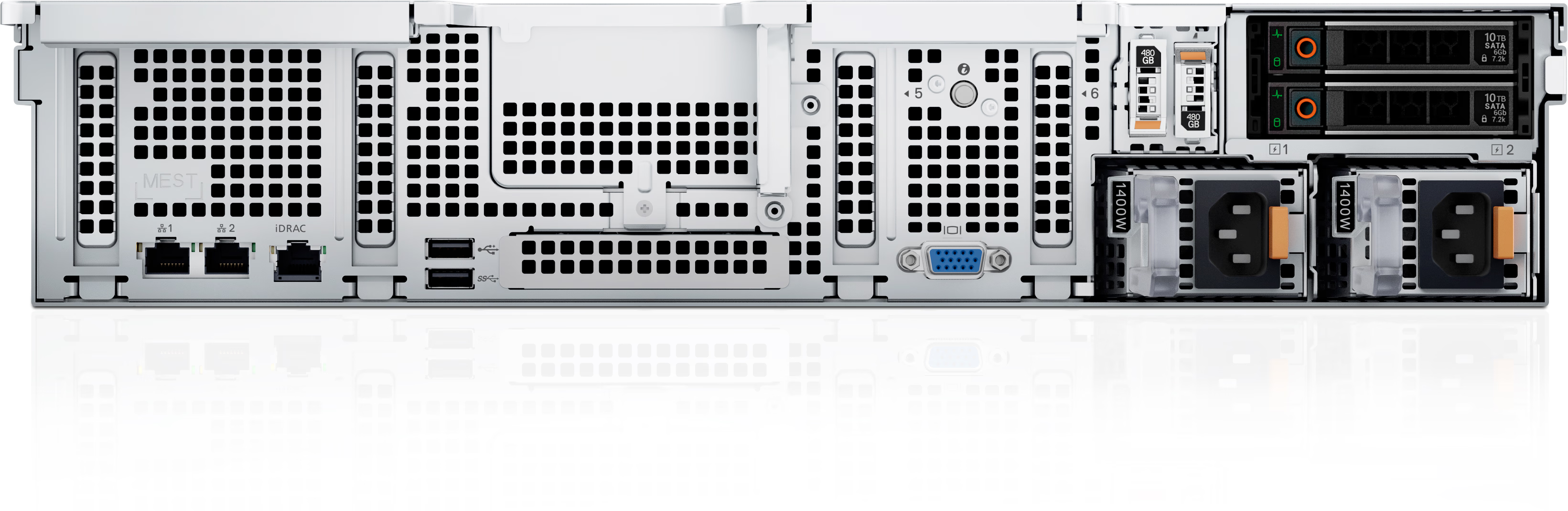 DELL POWEREDGE SILVER 4510 R760XS SPL1-32GB DDR5 RDIMM-2.4TB SAS-2x700w Rack Sunucu H755