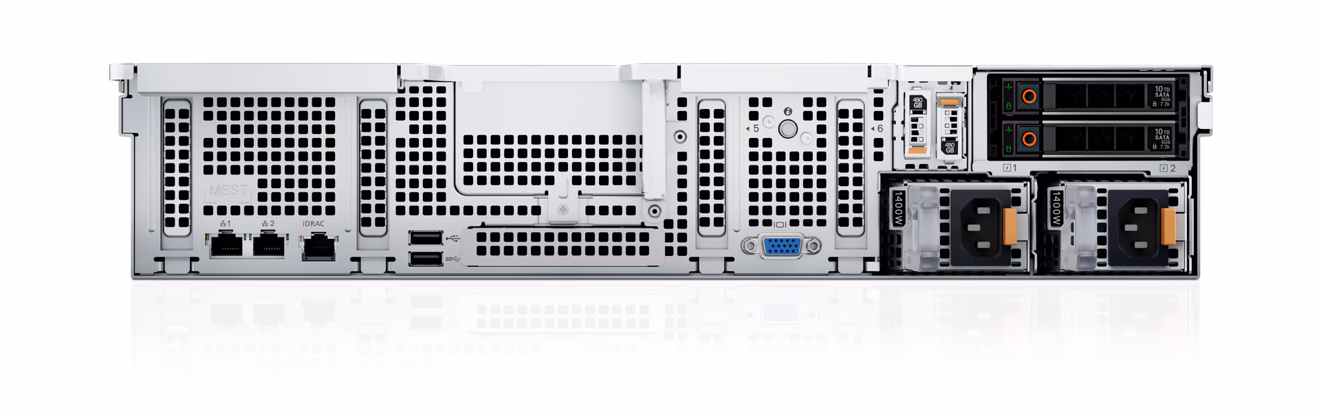 DELL POWEREDGE SILVER 4510 R760XS SPL1-32GB DDR5 RDIMM-2.4TB SAS-2x700w Rack Sunucu H755