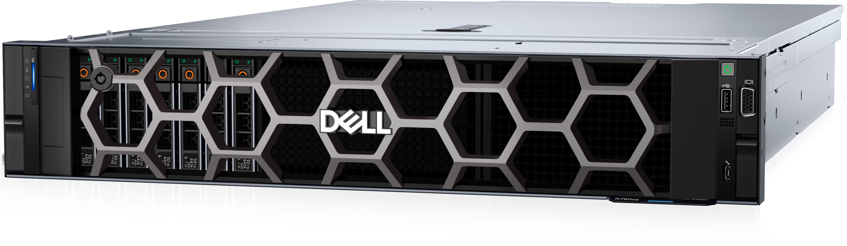 DELL POWEREDGE SILVER 4510 R760XS SPL1-32GB DDR5 RDIMM-2.4TB SAS-2x700w Rack Sunucu H755 ikinci görünüm