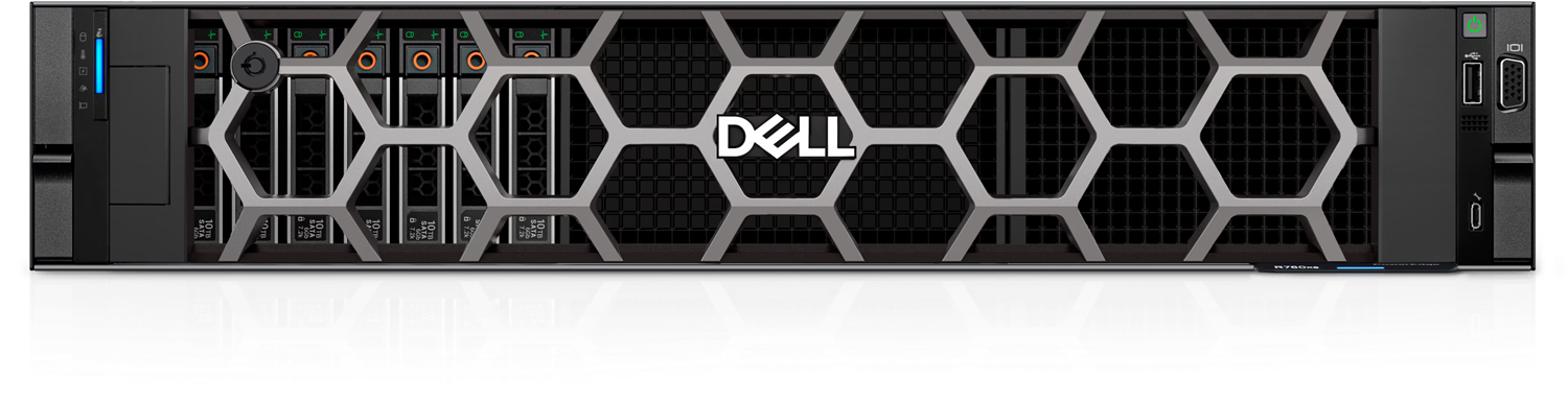 DELL POWEREDGE R760XS SPL2 SILVER 4510-32GB DDR5 RDIMM-480GB SSD-2x1100w Rack Sunucu ikinci görünüm