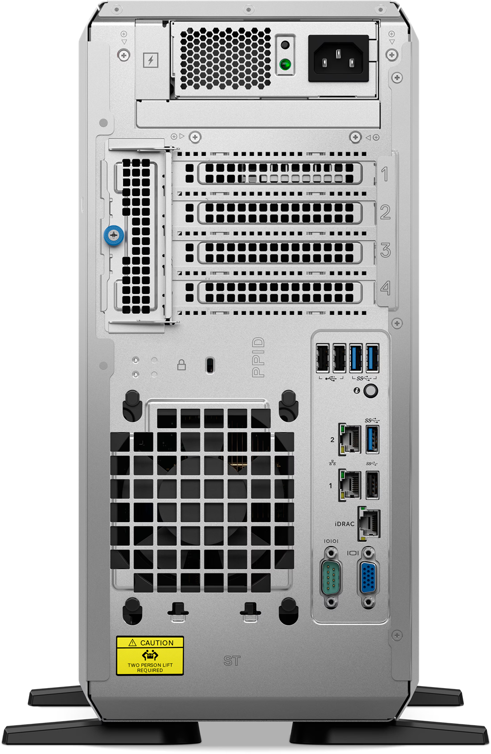 DELL POWEREDGE T360 SPL5 XEON 6353P-32GB DDR5 UDIMM-2X960GB SSD-Tower Sunucu