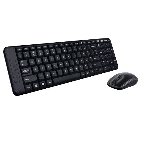 LOGITECH MK220 Kablosuz Q Trk Siyah Klavye - Mouse Set (920-003163) ikinci görünüm