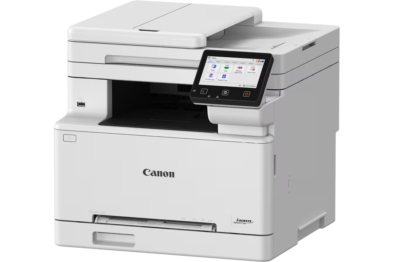CANON A4 Renkli MF667Cdw Çok Fonksiyonlu Faxlı Dublex Laser Yazıcı USB 2.0,Ethernet,Kablosuz