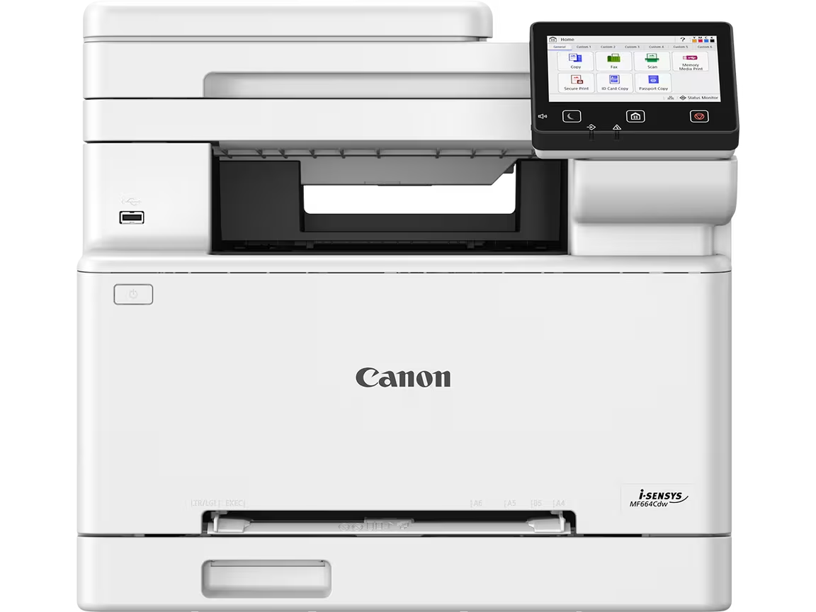 CANON A4 Renkli MF667Cdw Çok Fonksiyonlu Faxlı Dublex Laser Yazıcı USB 2.0,Ethernet,Kablosuz ikinci görünüm