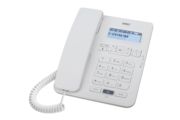 KAREL TM145 Masaüstü LCD Ekranlı Telefon ikinci görünüm