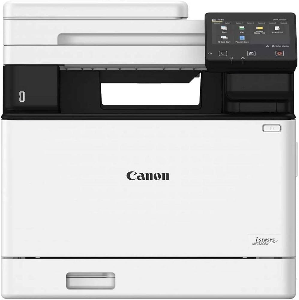 CANON A4 Renkli MF752Cdw Çok Fonksiyonlu Laser Yazıcı USB 2.0,Ethernet,Kablosuz ikinci görünüm