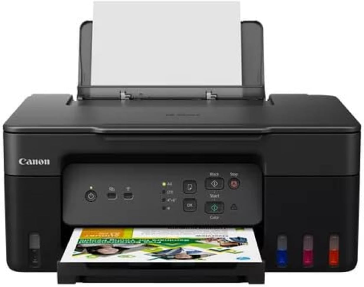 CANON A4 Renkli G3430 Çok Fonksiyonlu Tanklı Yazıcı USB 2.0,Kablosuz ikinci görünüm