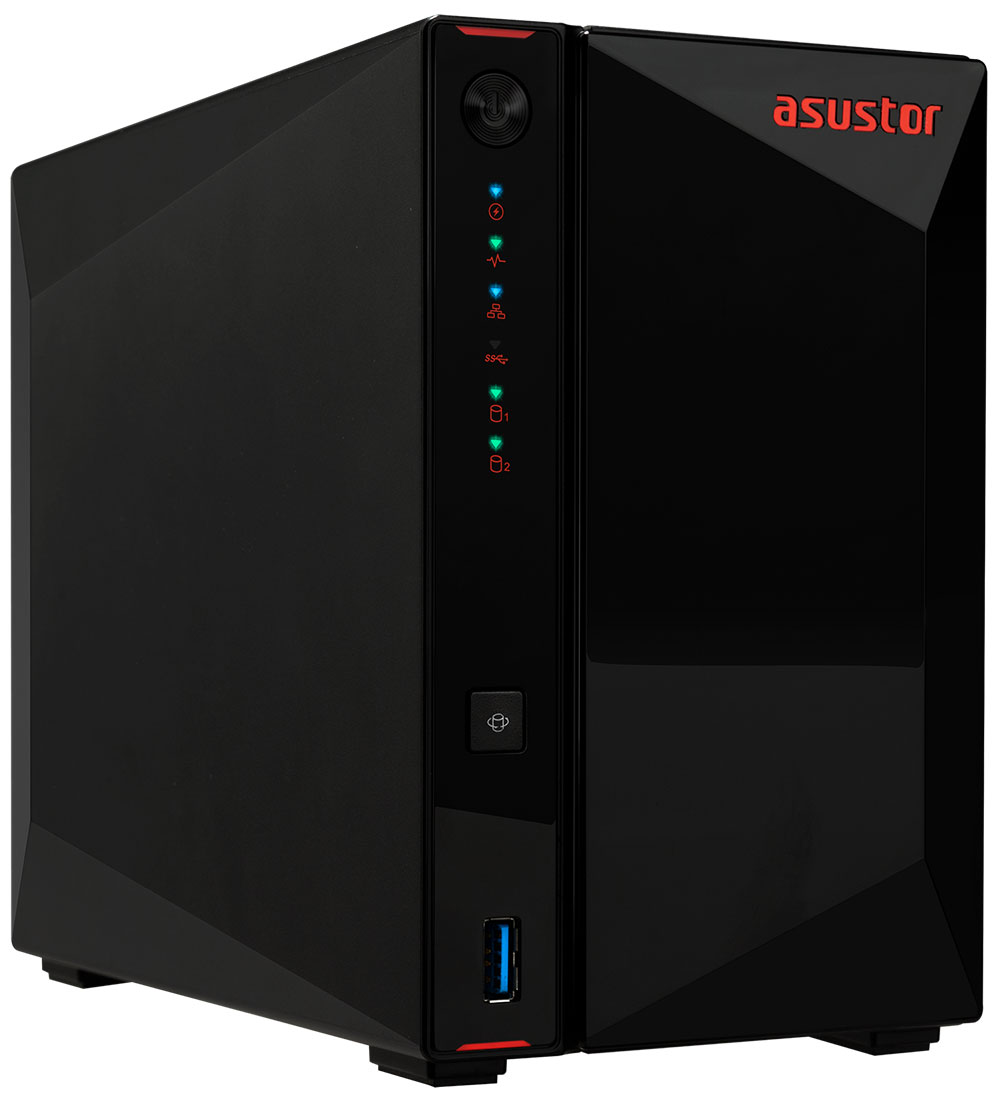 ASUSTOR AS5402T CELERON N5105 4 GB RAM- 2-diskli Nas Server (Disksiz)