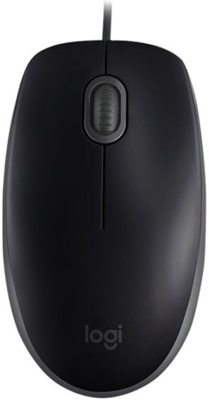 LOGITECH B110 Kablolu USB Sessiz Siyah Mouse (910-005508) ikinci görünüm